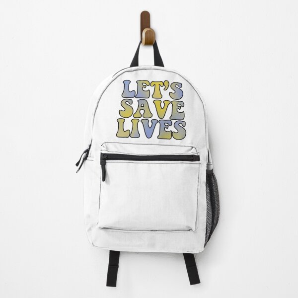 Item preview, Let’s Save Lives Goovy Text designed and sold by 1701-Z.