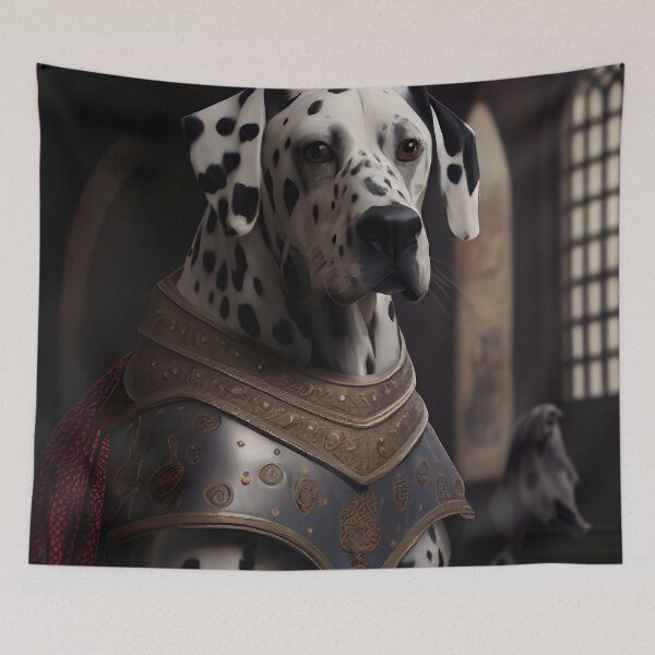Item preview, Knight: Dalmatian designed and sold by ArmouredPaws.
