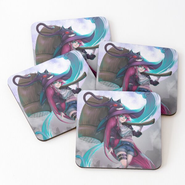 Item preview, OC witch with 2 cat familiars designed and sold by Dgrez.
