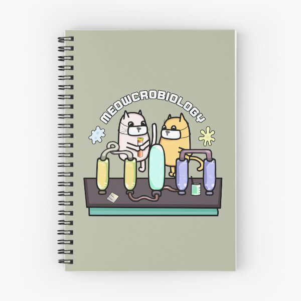 Item preview, Meowcrobiology - Cat Biology Pun designed and sold by ViewerEqualsPhoton.