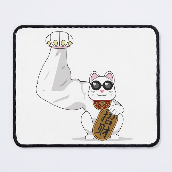 Item preview, Swoll Lucky Cat designed and sold by Mind1ess.