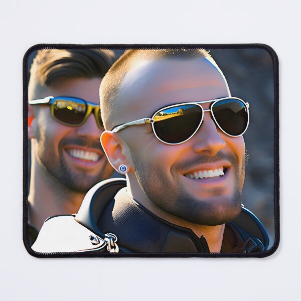 Item preview, Two Guys Sunglasses Smiling designed and sold by ptosis.