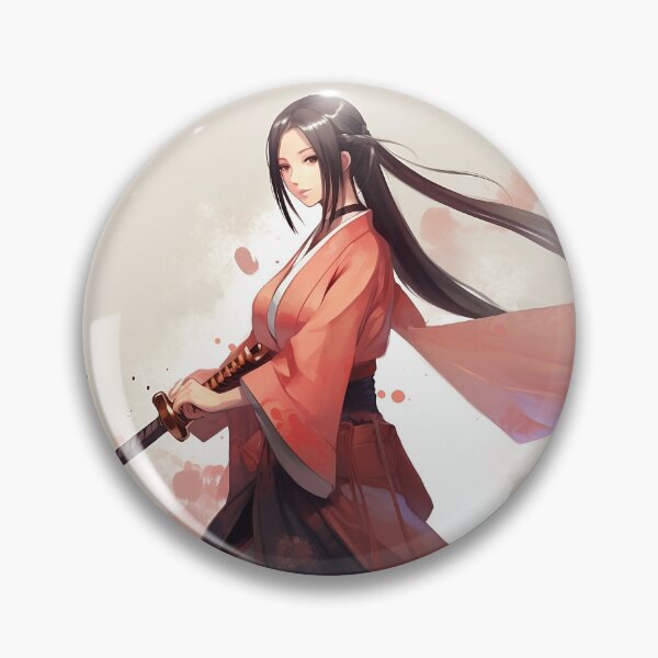 Item preview, Japanese Warrior: Beautiful Kunoichi in Anime Style designed and sold by E-PrintStore.