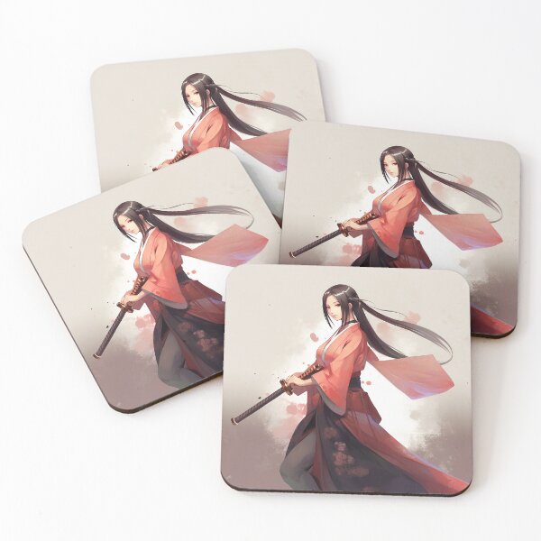 Item preview, Japanese Warrior: Beautiful Kunoichi in Anime Style designed and sold by E-PrintStore.