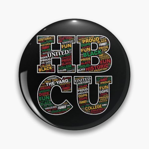 Item preview, HBCU Stacked Acronym for Students and Grads designed and sold by blackartmatters.
