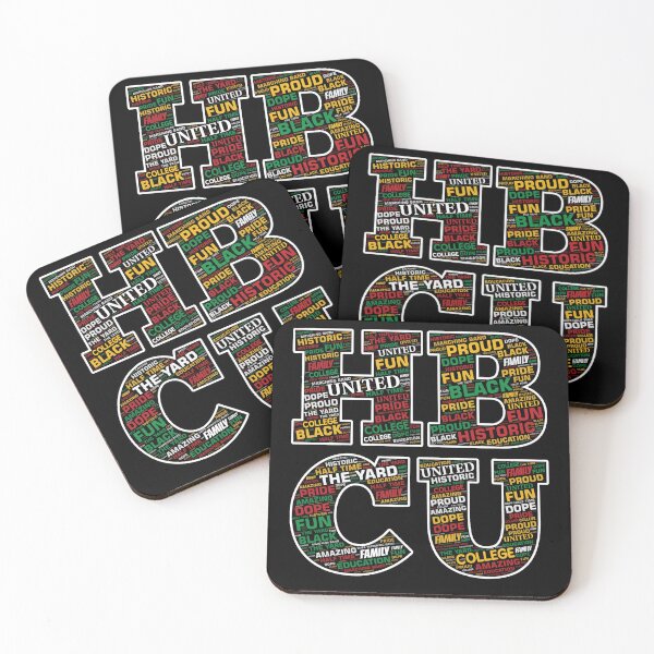 Item preview, HBCU Stacked Acronym for Students and Grads designed and sold by blackartmatters.