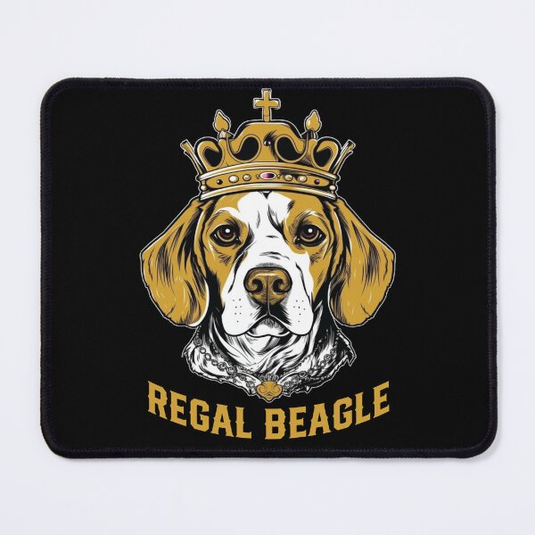 Item preview, Regal Beagle Dog wearing a crown designed and sold by Gerald Waters.
