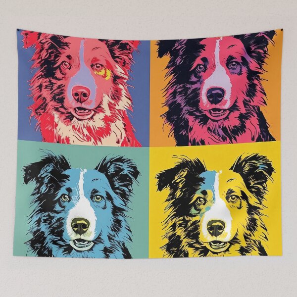 Item preview, Pop art border collie dog designed and sold by MDCGraphics.