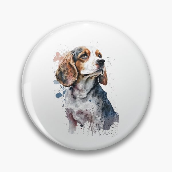 Item preview, Cute Beagle  watercolour effect designed and sold by Gerald Waters.