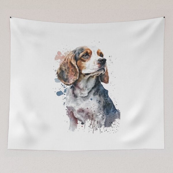 Item preview, Cute Beagle  watercolour effect designed and sold by Gerald Waters.