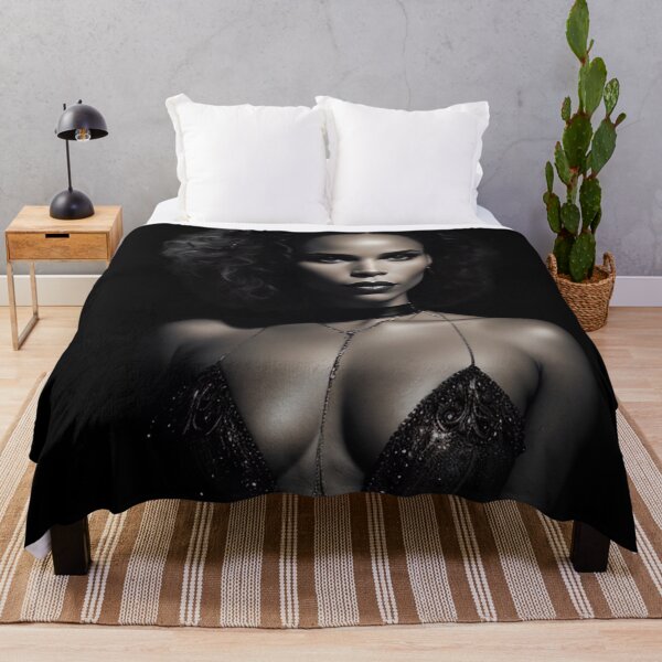 Item preview, Mafia Showgirl de Las Vegas - Fotografía editorial Zoe Kravitz 2 designed and sold by A.I. Does Art.