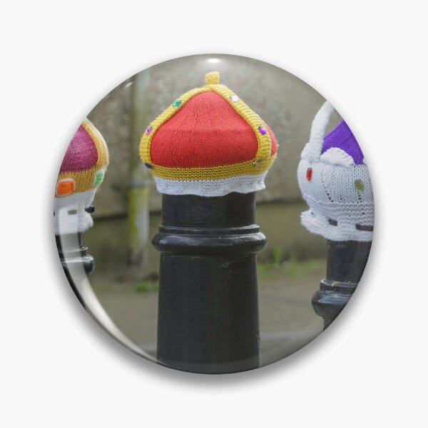 Item preview, A trio of woollen crowns in Ystradgynlais. designed and sold by Leighton Collins.