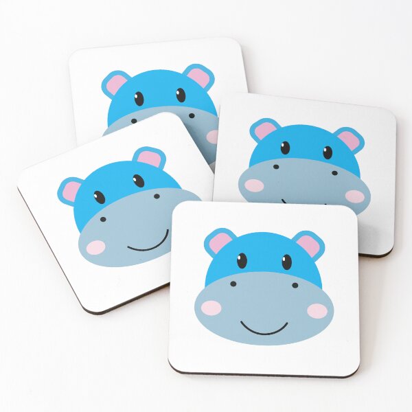 Item preview, Blue Hippo designed and sold by NoodleBerry Designs.
