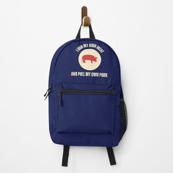 Item preview, I Rub My Own Meat And Pull My Own Pork, Funny Bbq Saying designed and sold by DansCookout.