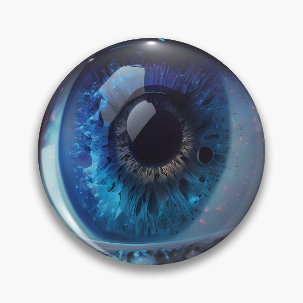 Item preview, Black Eye Portrait AI Artwork designed and sold by Slowerblue.
