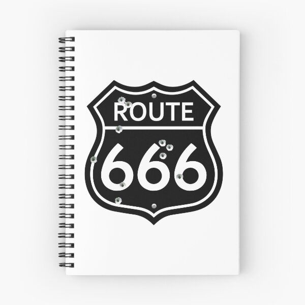 Artikelvorschau, Route 666 Schwarz entworfen und verkauft von Johnny-Zero.
