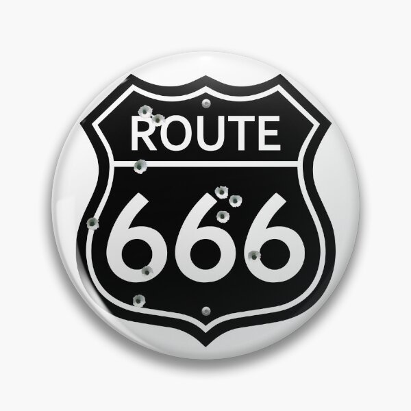 Artikelvorschau, Route 666 Schwarz entworfen und verkauft von Johnny-Zero.