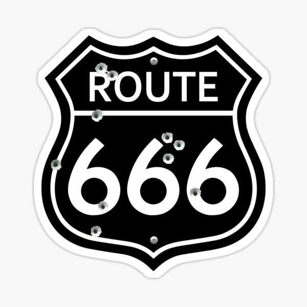 Item preview, Route 666 Black designed and sold by Johnny-Zero.