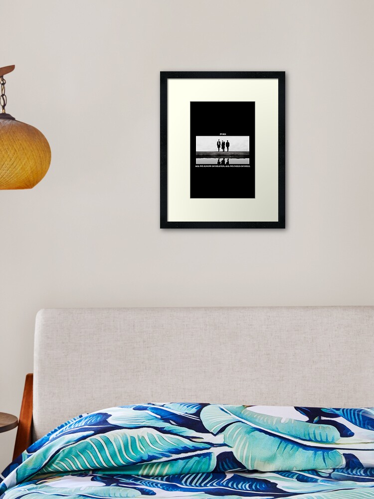 Pvris All We Know Of Heaven All We Need Of Hell Album Cover Framed Art Print By Niamhsygrove Redbubble