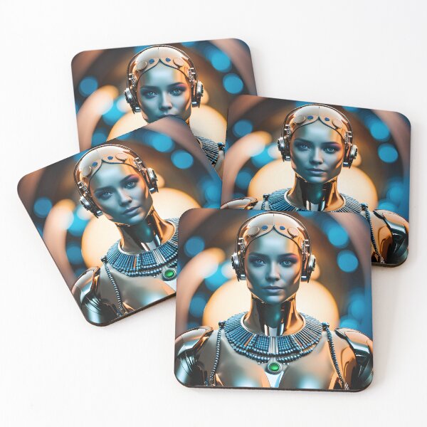 Item preview, Metropolis Robot Maria Golden designed and sold by ptosis.