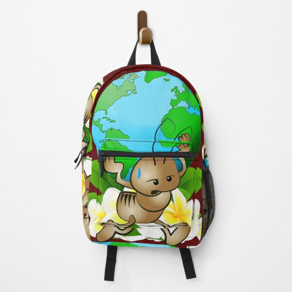 Item preview, Ant with the world on his back walking and tired with flowers by sancuanjoche designed and sold by WorkerAnts.