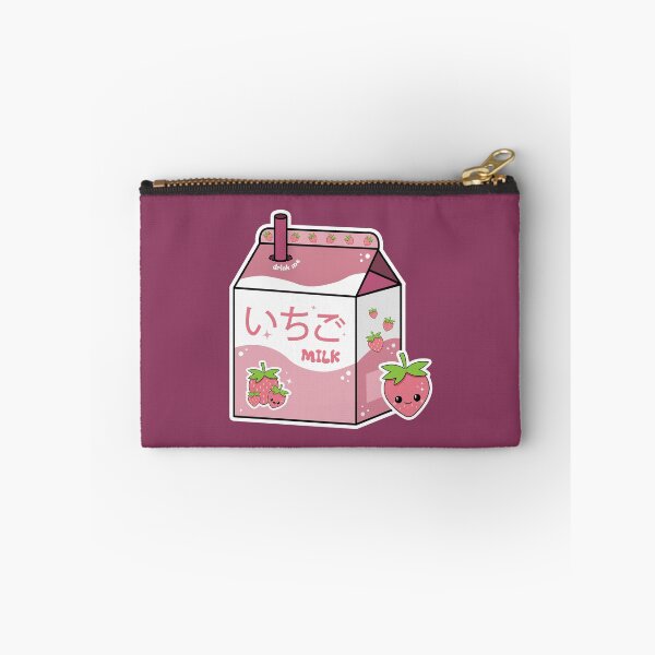 Artikelvorschau, Kawaii Erdbeermilch entworfen und verkauft von sasyall.