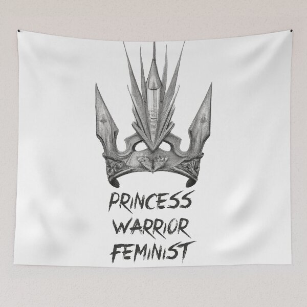 Item preview, Princess, Warrior, Feminist designed and sold by Pete Ross.