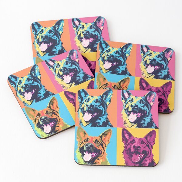 Item preview, Pop art German Shepherp dog  designed and sold by MDCGraphics.