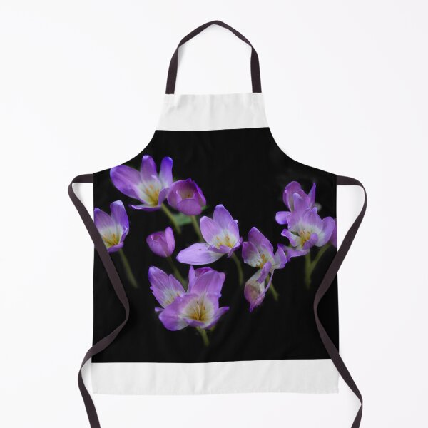 Item preview, Violet flowers on black background designed and sold by olena2552.