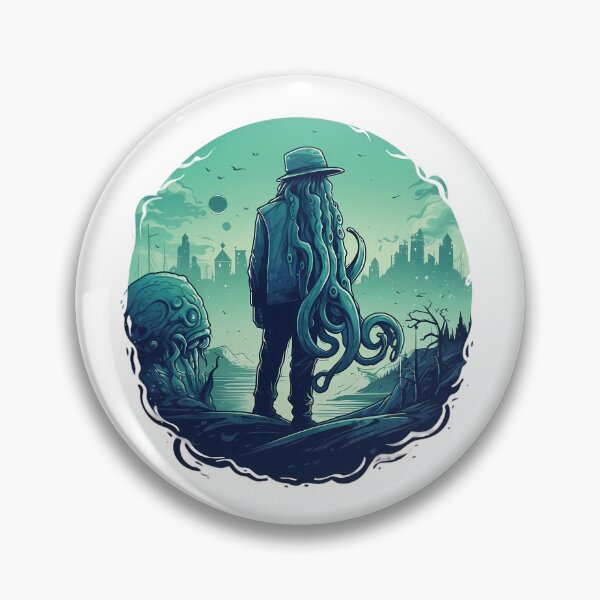 Item preview, Cthulhu's Enigmatic Embrace: A Lovecraftian Odyssey designed and sold by DapperDanForge.