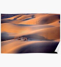 The dunes of Taar désert Poster