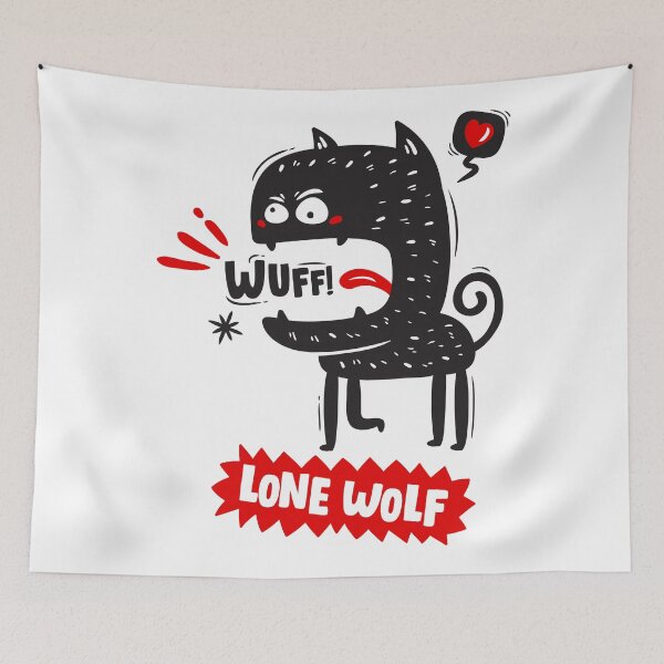Item preview, Lonewolf tshirt funny whatever tshirts dog t-shirt whatever designed and sold by The-Dark-Art.