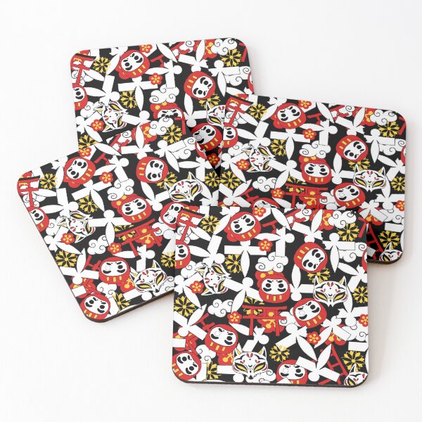 Item preview, Shikigami Japan Pattern textile designed and sold by FaultyOverlord.
