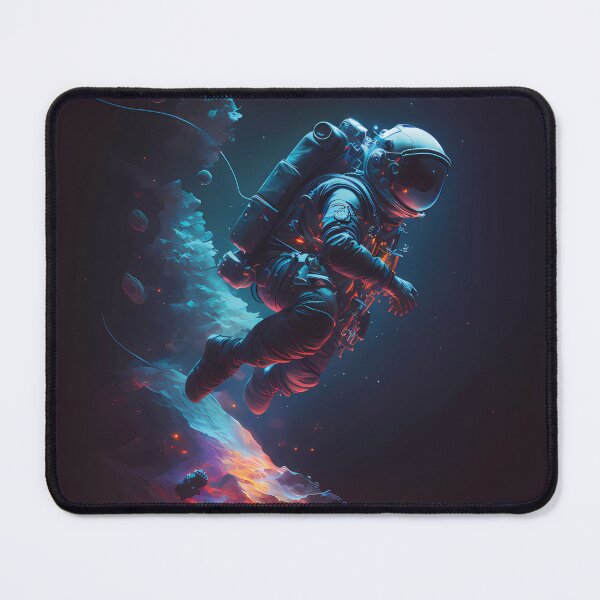 Item preview, Astronaut Portrait AI Artwork designed and sold by Slowerblue.