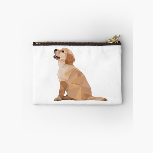 Item preview, Geometric Puppy Golden Retriever Dog Lovely Cute Animal Polygonal Shape  designed and sold by foxynatic.