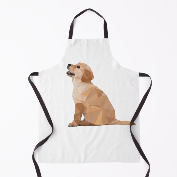 Item preview, Geometric Puppy Golden Retriever Dog Lovely Cute Animal Polygonal Shape  designed and sold by foxynatic.