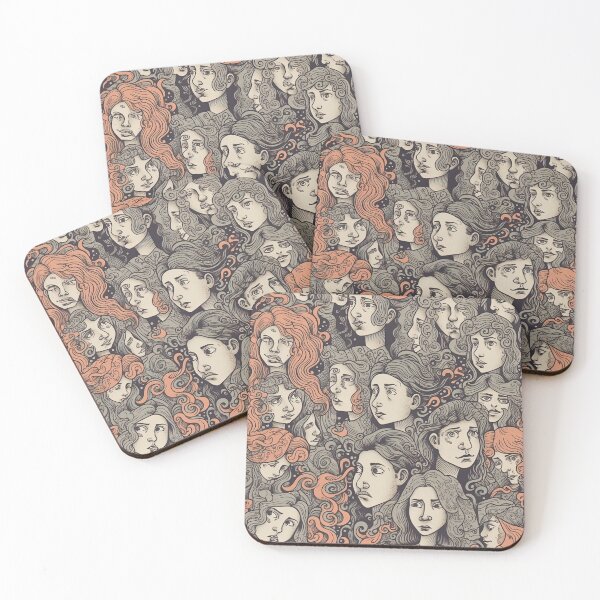 Item preview, confusion pattern introverted design designed and sold by Dreamakerstudio.