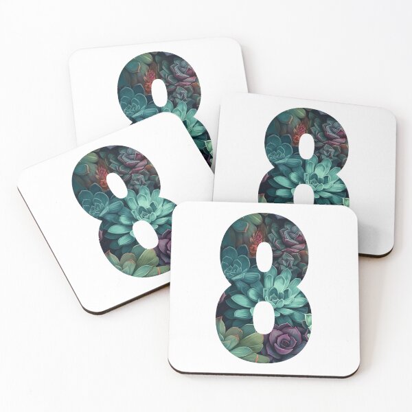 Item preview, Elegant Succulent Pattern Number 8 designed and sold by AdiRemba.