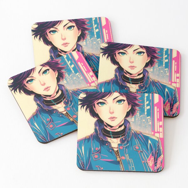 Item preview, Simple fashionable manga women designed and sold by ChicFlareAvenue.