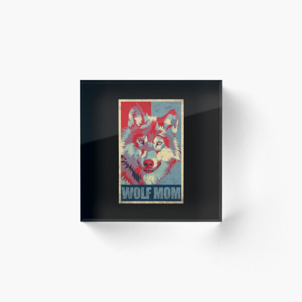 Item preview, Vintage Wolf Mom designed and sold by Africanob.