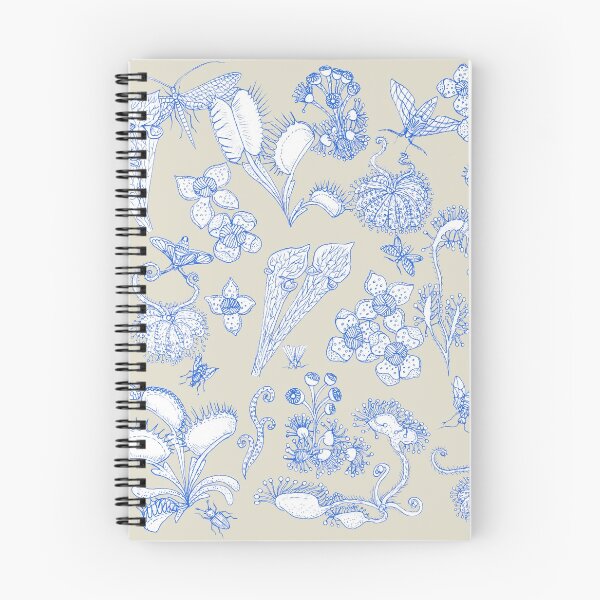 Item preview, Carnivorous plants gray background / Fatal Desire designed and sold by Audrey Robitaille.