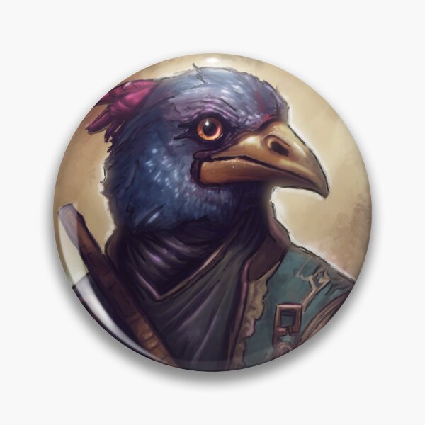 Item preview, Portrait of a Kenku Shopkeep designed and sold by Charles Michael.