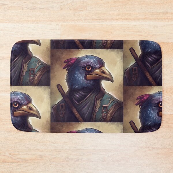 Item preview, Portrait of a Kenku Shopkeep designed and sold by Charles Michael.