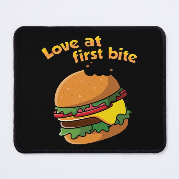 Item preview, Love at first bite cheese burger designed and sold by Donutlovers.