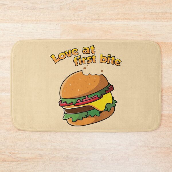 Item preview, Love at first bite cheese burger designed and sold by Donutlovers.