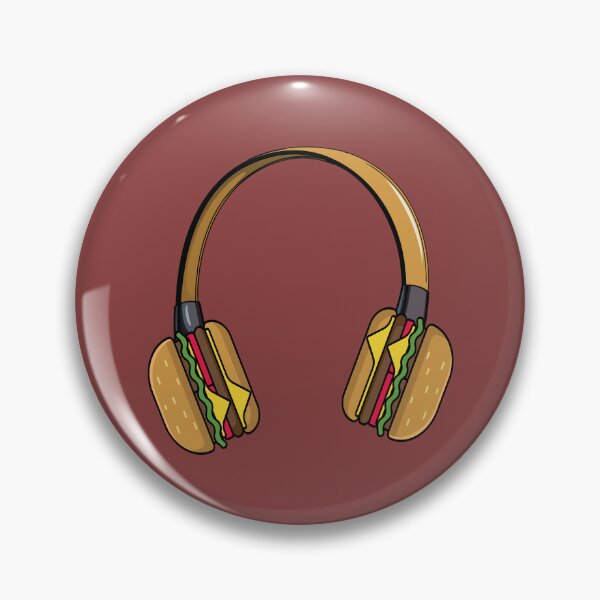 Item preview, Cheese burger headphone music designed and sold by Donutlovers.