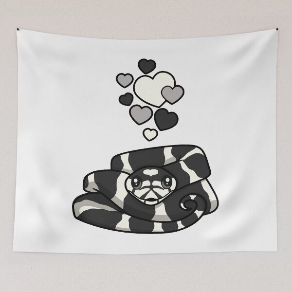 Item preview, California Kingsnake With Hearts designed and sold by eternallygifted.