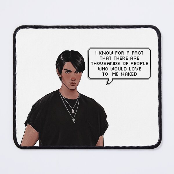 Item preview, Kenji Kishimoto Funny quotes | Shatter Me series by Tahereh Mafi | Kenji, Juliette Ferrars, Aaron Warner | Shatter me sticker for book lovers designed and sold by maria-smile.