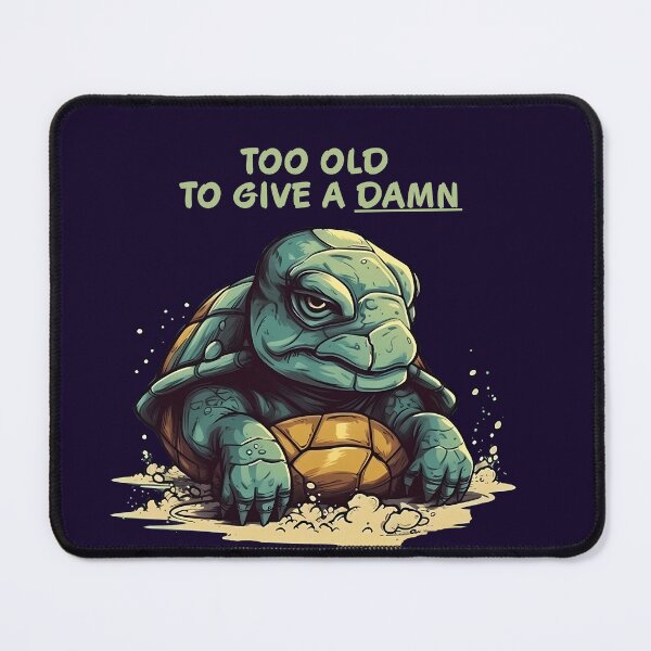 Item preview, Mr. Old Grumpy Turtle designed and sold by MattBodz.