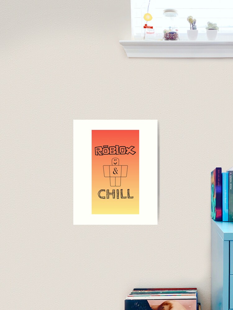 Funny Roblox Wallpaper Custom Poster Print Wall Decor